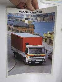 Scania G 82, G 112 -myyntiesite