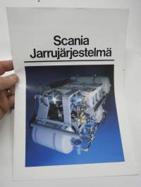 Scania jarrujärjestelmä -myyntiesite