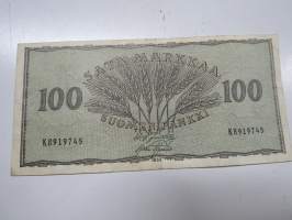 100 mk 1955 K8919745 -seteli
