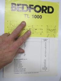 Bedford TL 1000 kuorma-auto -myyntiesite