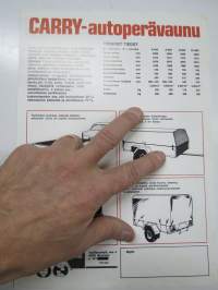 Carry autoperävaunu -myyntiesite / brochure