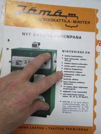Jämä kaksoiskattila Miniter lämpökattila -myyntiesite