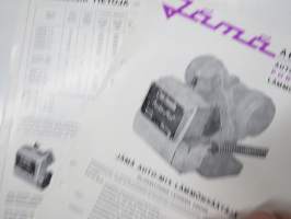 Jämä Auto-Mix automaattinen lämmönsäätäjä / steglös värmeregulator -myyntiesite