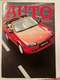 Auto uutiset 1991 nr 2 - Aro-Yhtymä Oy Asiakaslehti (Nissan, Chrysler), Nissan 100NX, Nissan 200SX, Nissan Sunny Wagon, Chrysler ennakoi