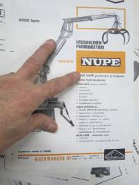 Nummi Jätkä Nupe hydraulinen puominosturi -myyntiesite