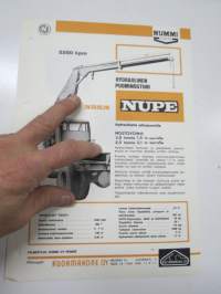 Nummi Ässä Nupe hydraulinen puominosturi -myyntiesite