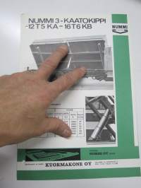 Nummi 3-kolmikaatokippi 12 T 5 KA - 16 T 6 KB -myyntiesite