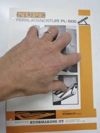 Nummi PL-1000 kg perälaitanosturinosturi -myyntiesite