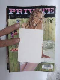 Private nr 180 -aikuisviihdelehti / adult graphics magazine