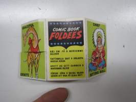 Comic book foldies -keräilykuva Elastic Plastic Man nr 38 / 44
