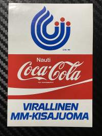 Nauti Coca -Cola Virallinen MM- Kisajuoma -tarra