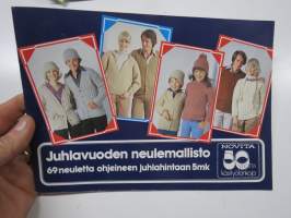 Novita Juhlavuoden (50 vuotta) neulemallisto