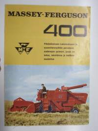 Massey-Ferguson 400 leikkuupuimuri -myyntiesite / brochure