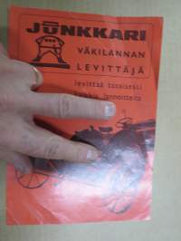 Junkkari väkilannanlevittäjä -myyntiesite