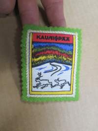 Kaunispää -kangasmerkki / matkailumerkki 1960-luvulta