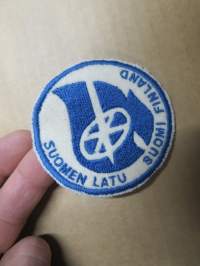 Suomen Latu -kangasmerkki 1970-luvulta