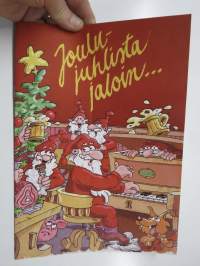 Joulujuhlista jaloin... -joulu- ym. lauluja, kuvittanut Lasse Katainen