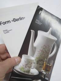 Rosenthal studio-linie Form Berlin, Design H.T. Baumann -esite