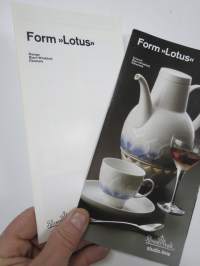 Rosenthal studio-linie Form Lotus, Design Björn Wiinblad -esite