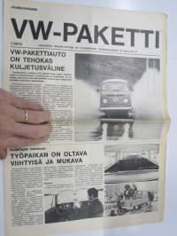 Volkswagen - VW-Paketti (pakettiauton esite tabloid-kokoisena) -myyntiesite