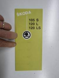Skoda 120 L, 120 LS, 105 S -myyntiesite / sales brochure