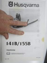 Husqvarna 141 B / 155 B puhallin -käyttöohje