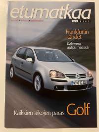 Etumatkaa 2003 nr 4 - Asiakaslehti, Volkswagen Golf