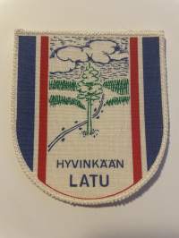 Hyvinkään latu -kangasmerkki