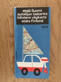 Etelä Suomen tiekartta 1972