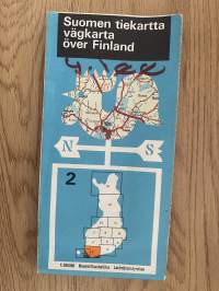 Suomen tiekartta 1968 nr 2