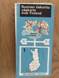 Suomen tiekartta 1968 nr 1