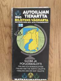 Suomen tiekartta 1980