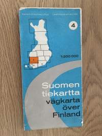 Suomen tiekartta 1965 nr 4