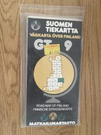 Suomen tiekartta GT 1986 nr 9