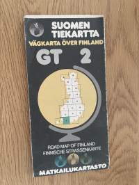 Suomen tiekartta GT 1983 nr 2