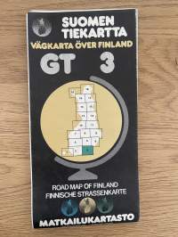 Suomen tiekartta GT 1980 nr 3