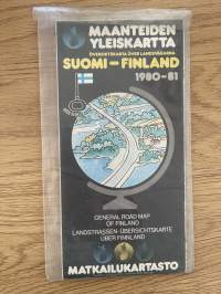 Suomen maanteiden yleiskartta GT 1980-81