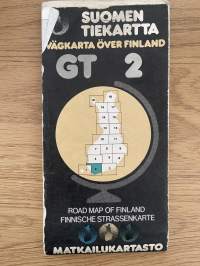 Suomen tiekartta GT 1981 nr 2