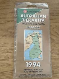 Suomen tiekartta 1994