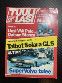 Tuulilasi 1982 nr 2 Uutuus Super Volvo tulee