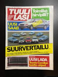 Tuulilasi 1983 nr 11, suurvertailu, Toyota Corolla KE 70:n huolto-ohjeet