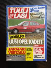 Tuulilasi 1985 nr 12 Opel Kadett Sedan 1,3 S LS