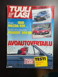 Tuulilasi 1987 nr 5 Koeajo Mazda 929