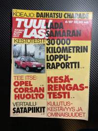Tuulilasi 1987 nr 6 Lada Samarin 30000 km loppuraportti