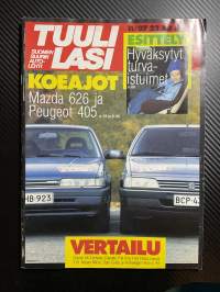 Tuulilasi 1987 nr 11 Koeajo Mazda 626