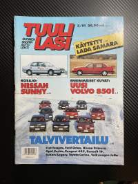 Tuulilasi 1991 nr 3 Koeajo Nissan Sunny