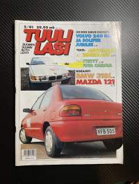 Tuulilasi 1991 nr 5 Koeajo BMW 318i