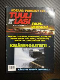 Tuulilasi 1992 nr 9 Koeajo Peugeot 106 XR 1.4