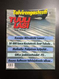 Tuulilasi 1992 nr 10 Koeajo Mitsubishi Lancer