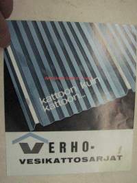 Verho-vesikattosarjat -myyntiesite